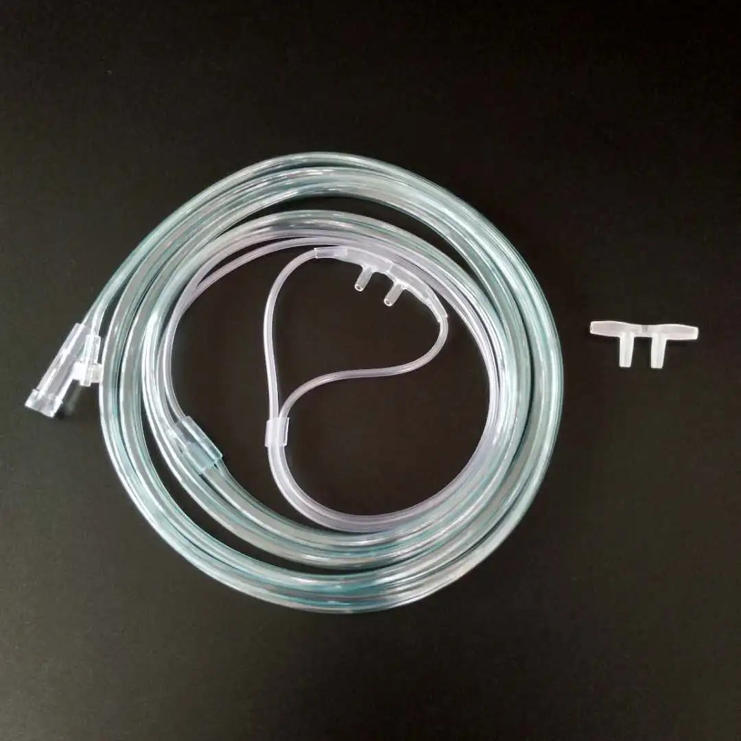 Nasal Oxygen Tube Curved Prong oxygen nasal cannula oxygen tank with nasal cannula with reservoir
