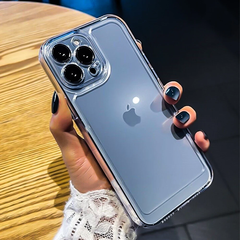 Shockproof High Clear TPU Space Phone Case For iPhone 13 pro max