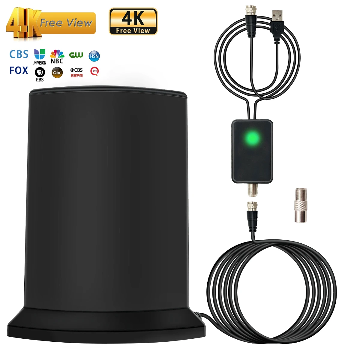 Factory direct high - gain HD outdoor  indoor digital TV antenna
