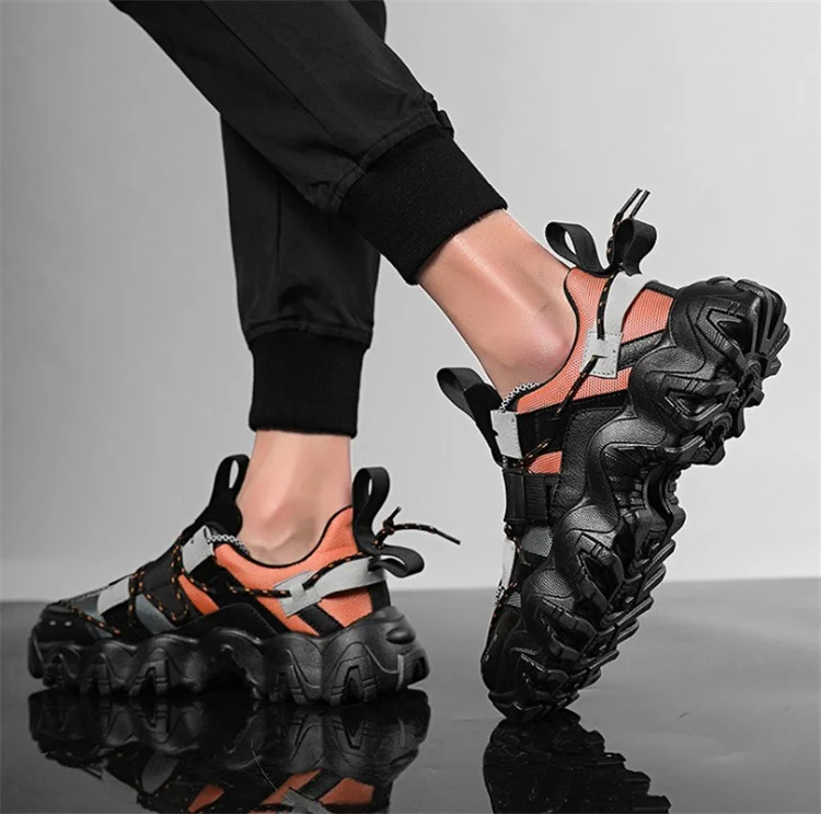 Oem Supplier Chunky Fashion Sneakers Walking Running Shoes Men Sport