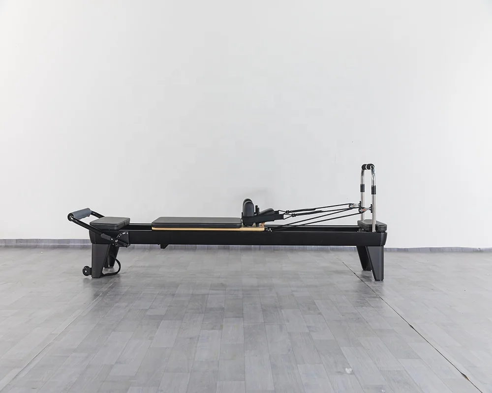 Customized logo high foot pilates bed pilates reformer aluminum with big box and jump board