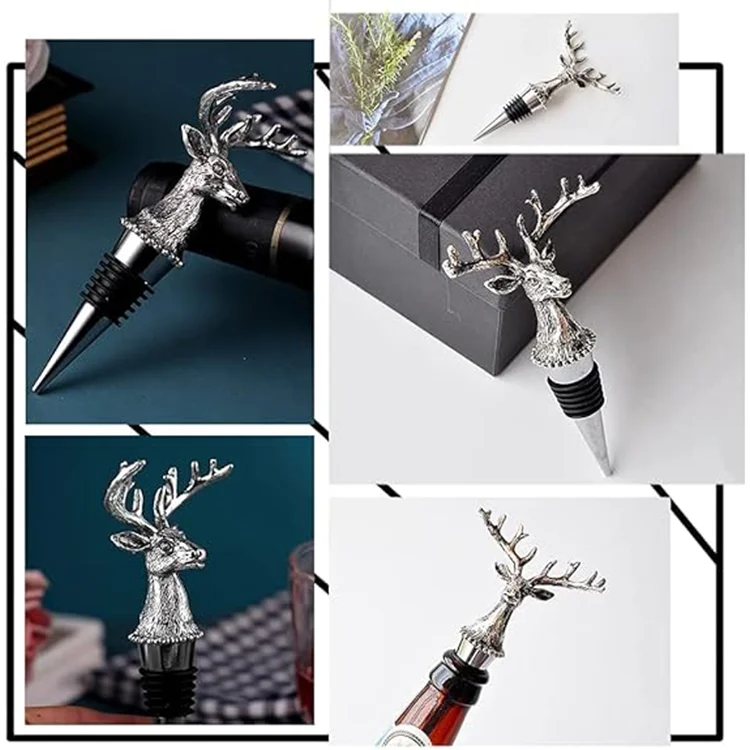 High Quality Wine Pourer Stainless Steel Alcohol Spout Bottle Dispenser Wine Bottle Stopper