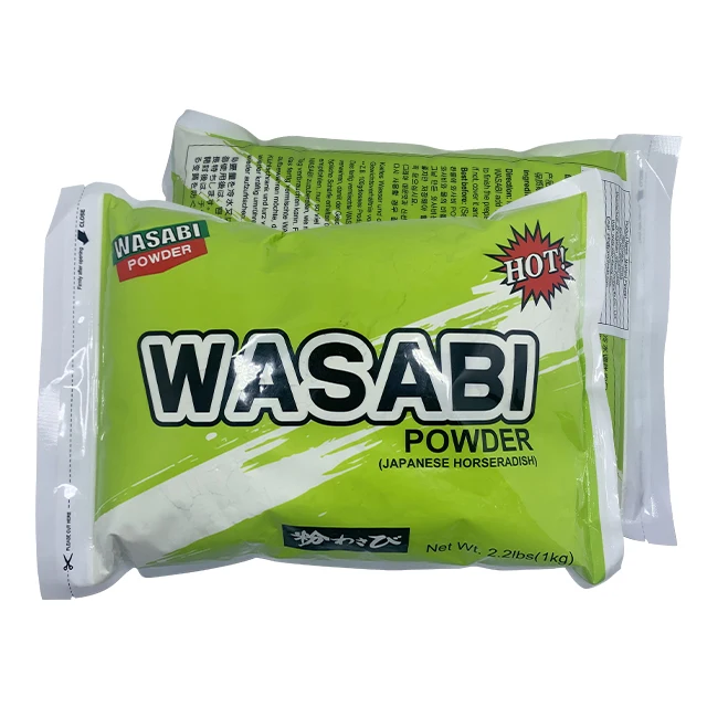 Заводская цена, японская приправа, зеленый васаби, сушеный порошок хрена оптом