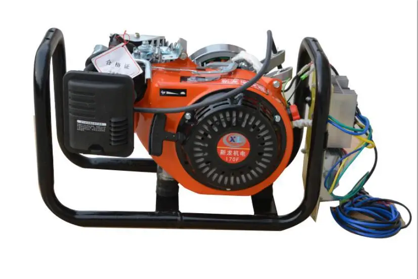220V 380V 6kw Generator set intelligent diesel generator Dynamo generator diesel silent