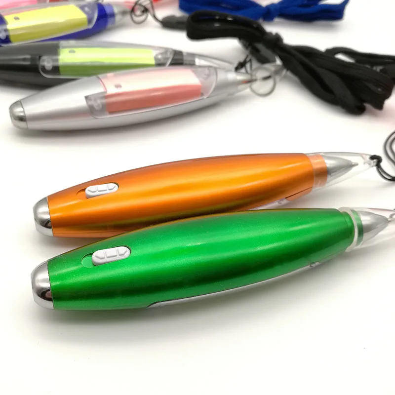 Creative stationery 3 in 1 multifunction led light lanyard ballpoint pens plastic ball pen gift logo pen with sticky note