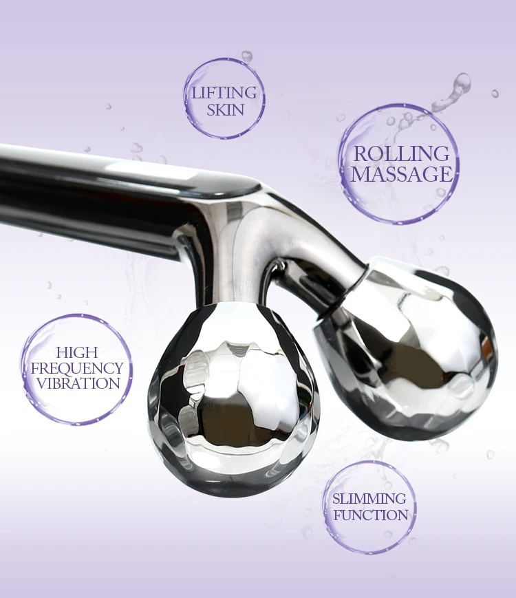  Private Label Face Lift Tool Beauty Massage Body 3D Roller Massager V