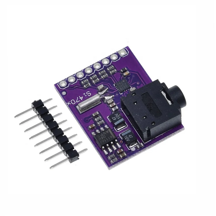 New & Original RDS FM Radio Tuner Evaluation Breakout Module For AVR PIC ARM Radio Data Service Filtering Carrier Module Si4703