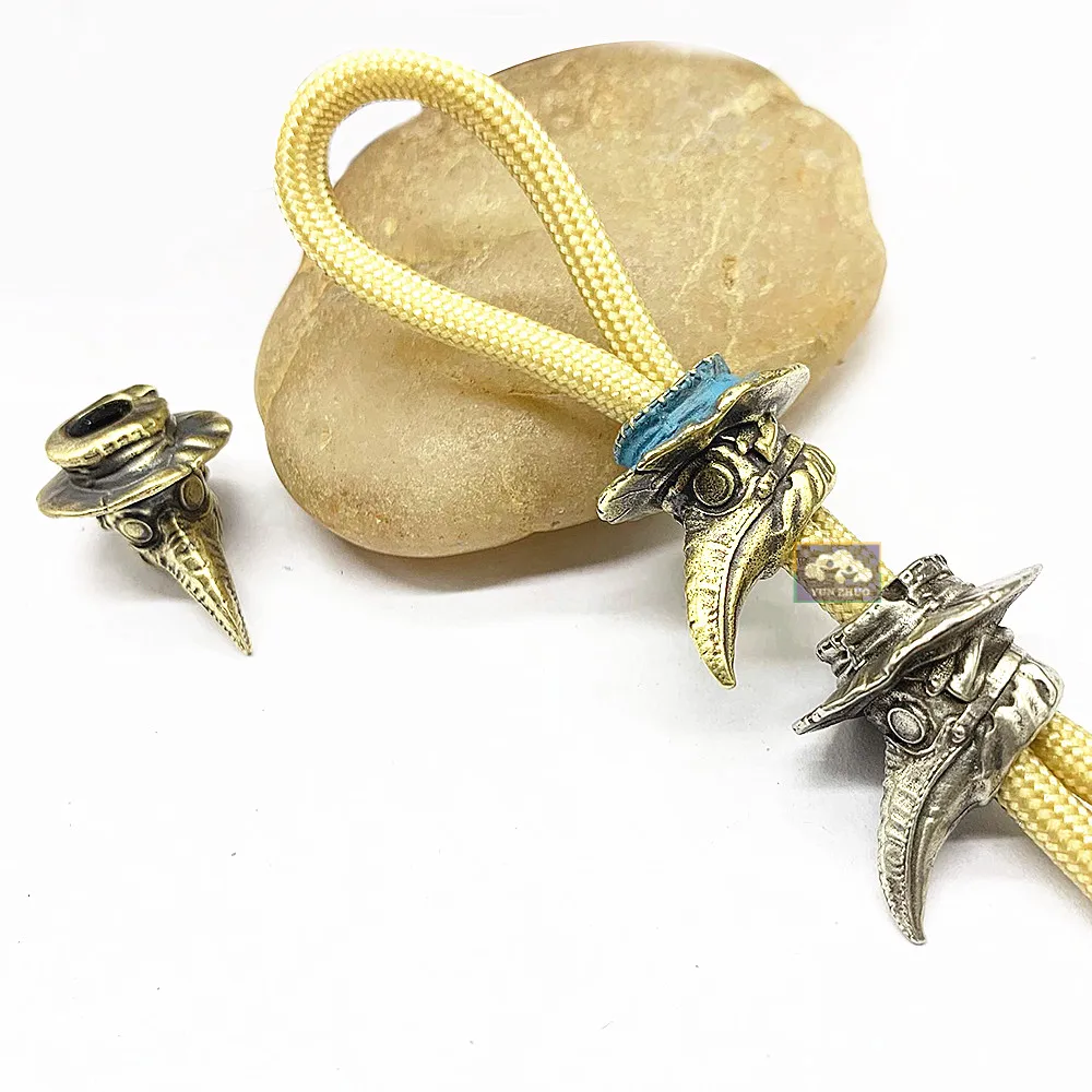 The plague doctor beads for paracord skull beads paracord bracelet beads