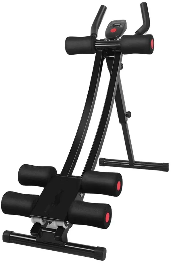 Height Adjustable Core & Abdominal Trainer machine home Gym Strength Training ab coaster machine