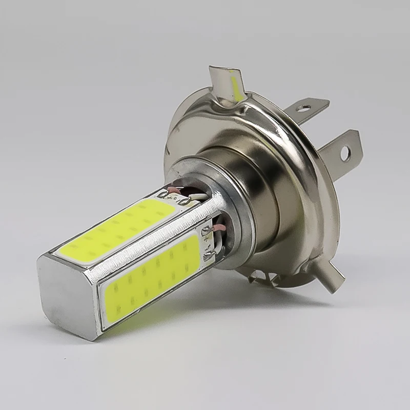  Белый цвет BA15D BA20D H6 H4 12V Противотуманные фары для двигателя 800lms светодиодные