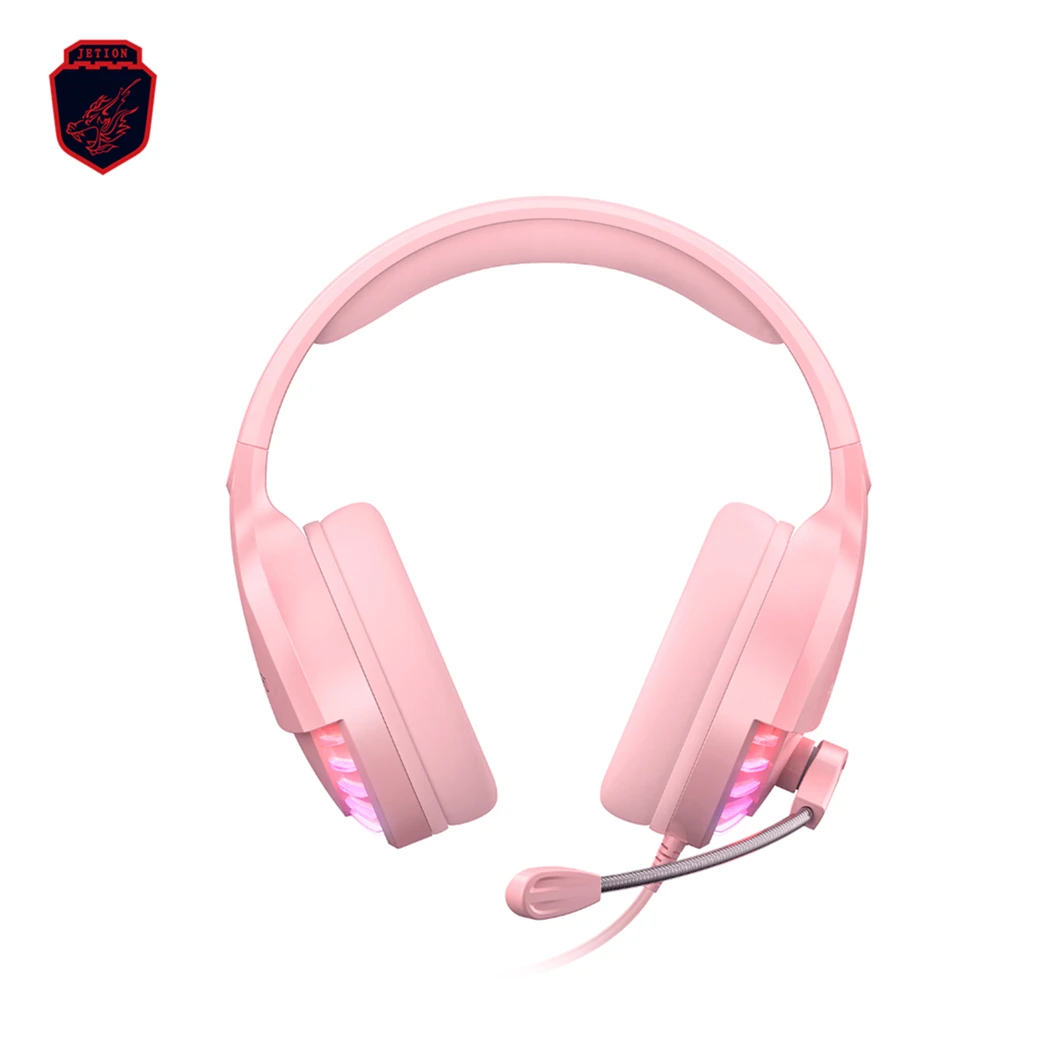 
HD voice Star awn colorful breathing lamp Thickened sponge head beam Wired Gaming Headphone for Professional Games/Players 