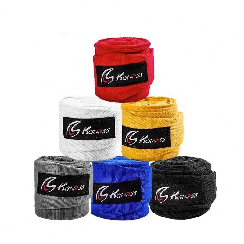 Hot Sale Comfortable Wear Resistant Breathable Semi Elastic Boxing Bandage Hand Wraps