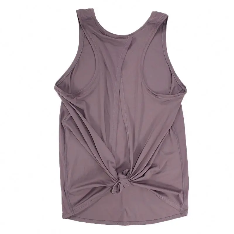 
Nylon and Spandex Tank Top for Women Gym Sports Wear Yoga Workout Tops Naked Sensation B337 