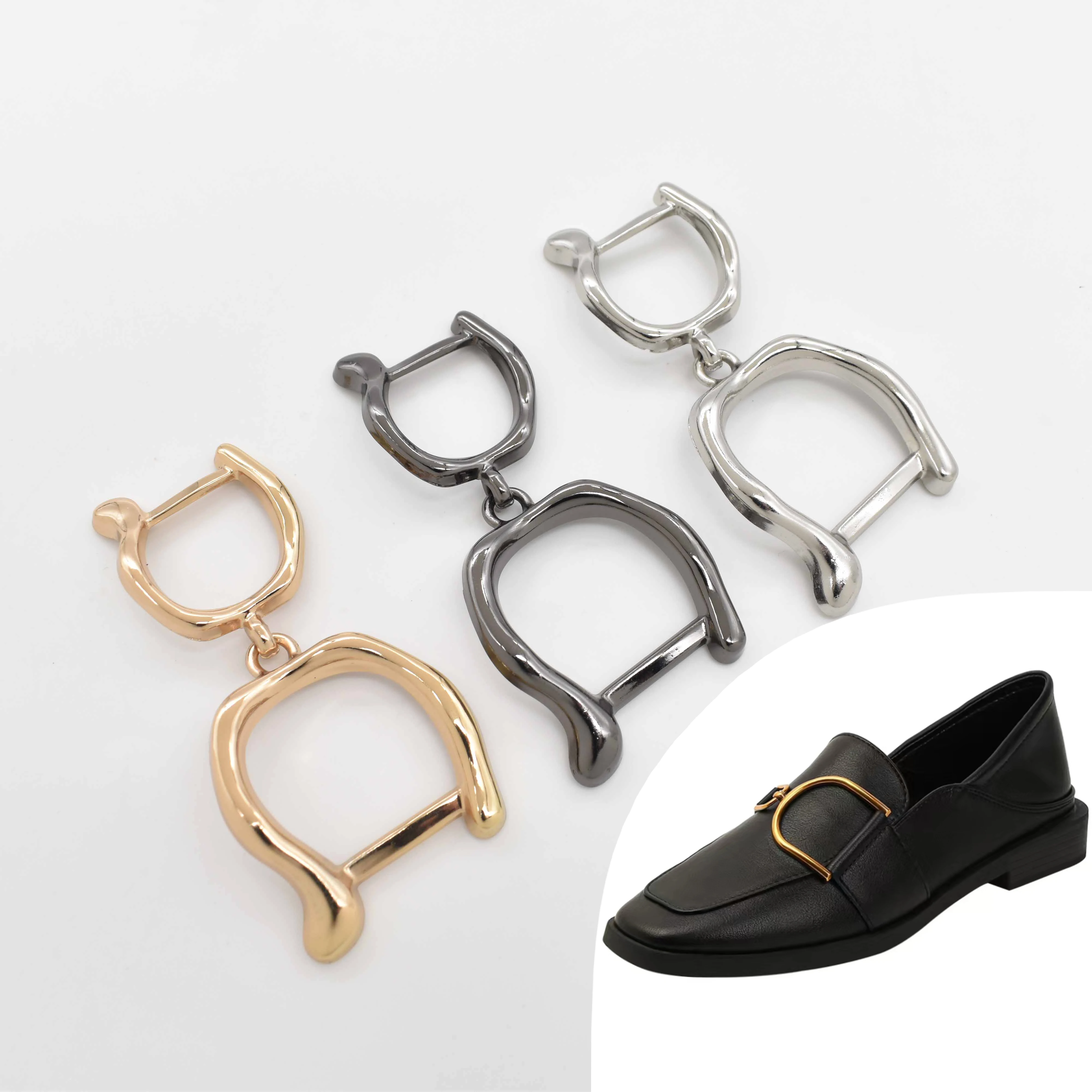 SC-13 Charm ladies decorative shoe buckle hardware shoe accessories Chain for Shoes/sandals