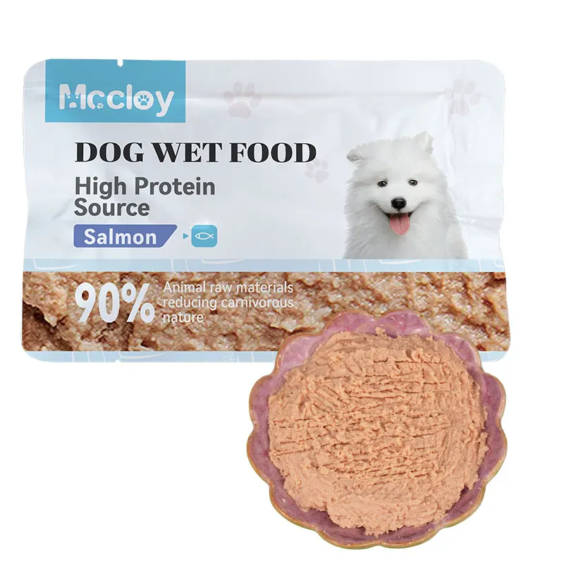 OEM/ODM Affordable Dog Wet Food Snacks with Multiple Flavors, Customized Independent Packaging