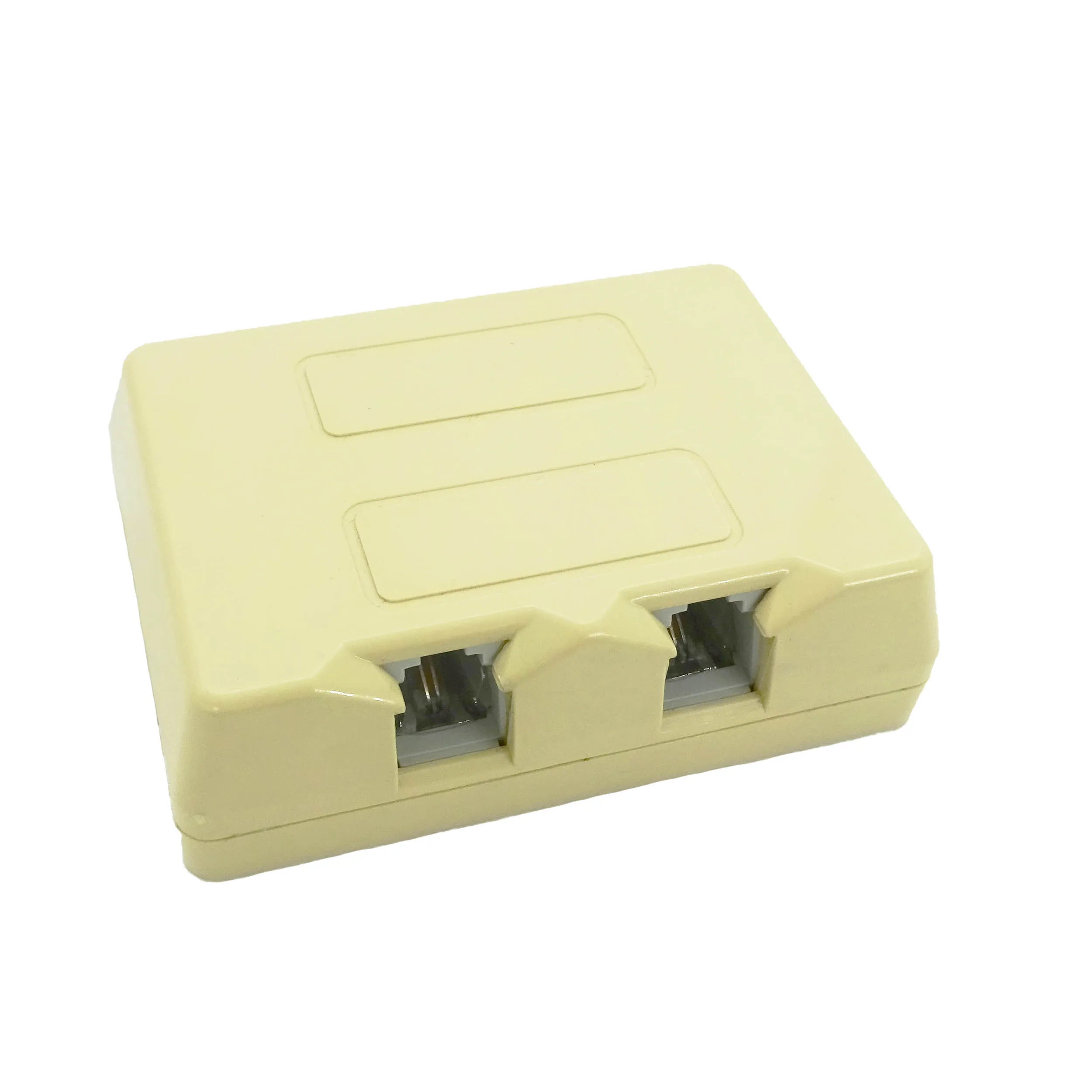  RJ11 Поверхностная коробка Cat3 одна розетка порт 6P4C 6P2C для телефона водонепроницаемый 1 2 порта двойной