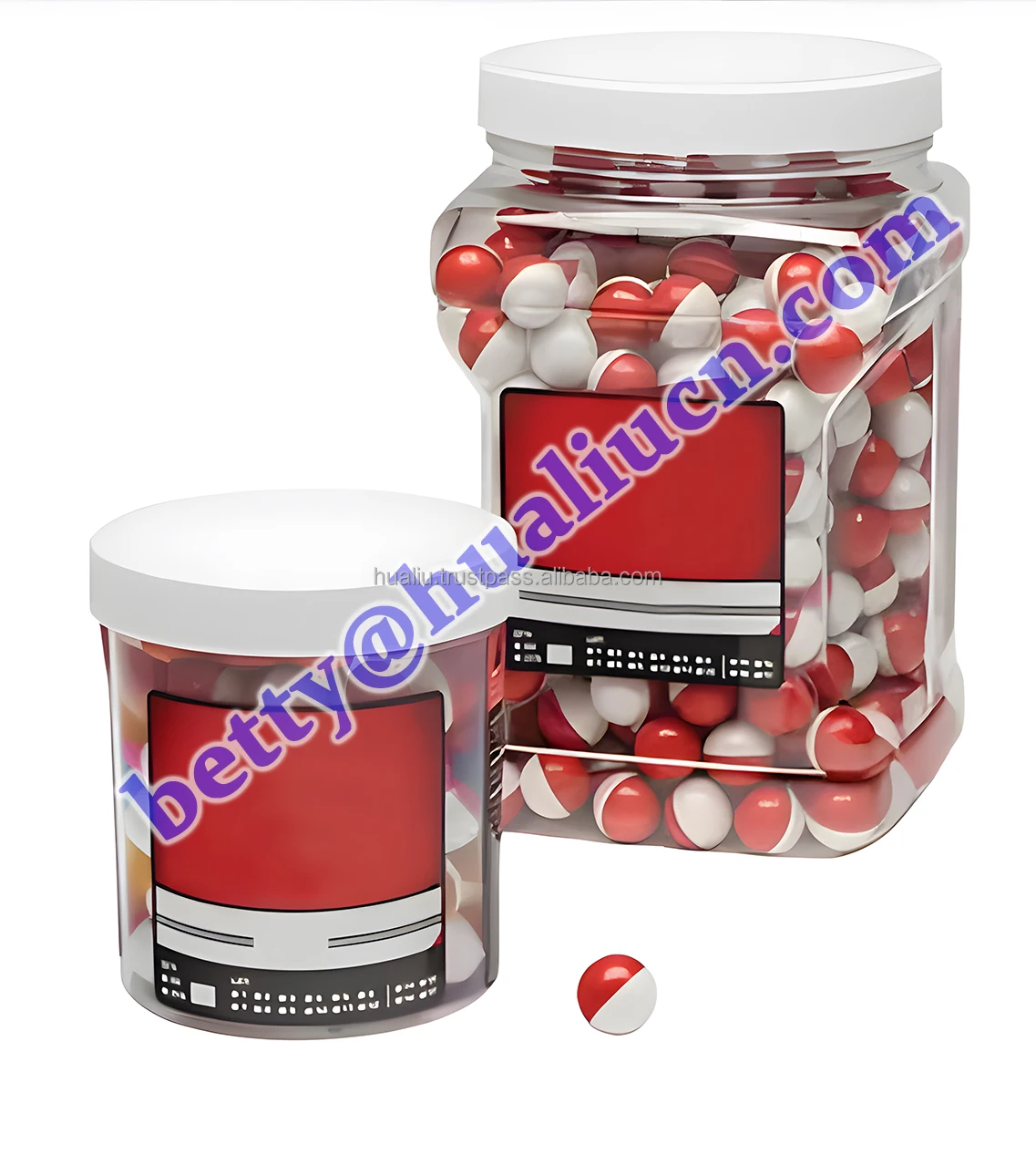 Wholesale 0.68 Caliber Shooting Powder Fill Calcium Bentonite Customizable Packaging Powder Bullet Ball