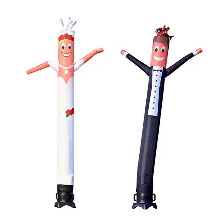 Custom inflatable cowboy air dancer Advertising Inflatable chicken air dancer bride and groom air dancer
