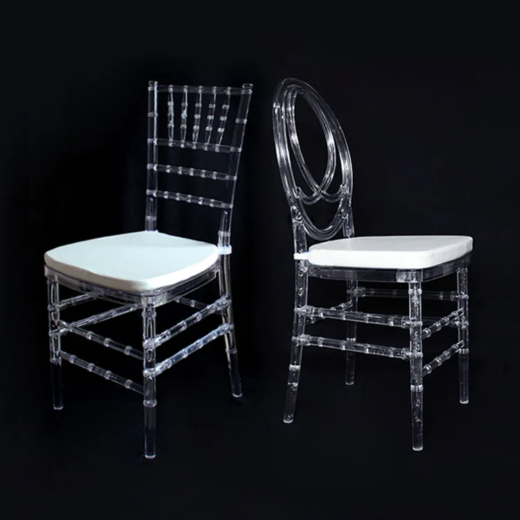 Стул акриловый Chiavari Banquet Napoleon chiavari для свадьбы