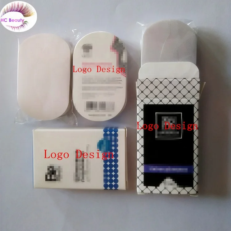 Factory Direct,50 pairs lint free simple and cheapest silk under eyepatches eye pads stickers for eyelash extension