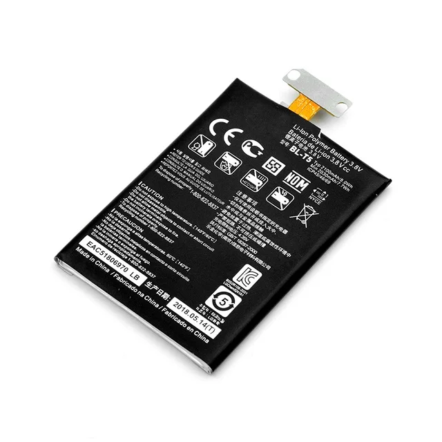 BL-T5 Rechargeable Li-ion Battery 3.8V 2100mAh Phone Battery For LG E971 E973 E975 Nexus 4 E960