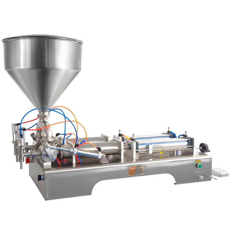 Double Heads Material Filling Machine Foods Packaging Equipment Bottle Filler ointment or Liquids Filler Supply