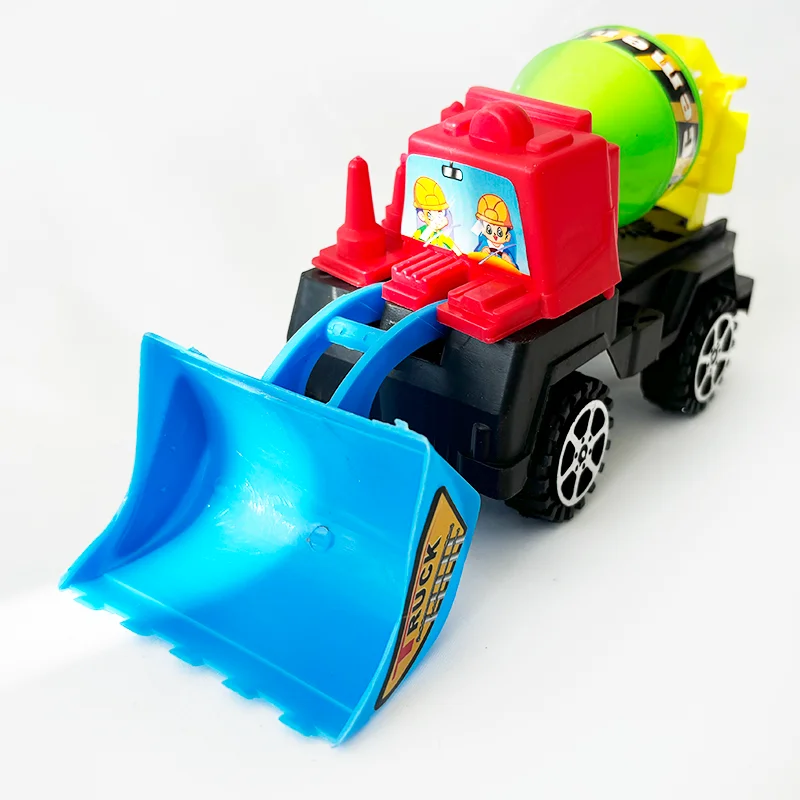 High quality  bulldozer digger carrier truck cars for toddlers plastic engineering car friction toy vehicles