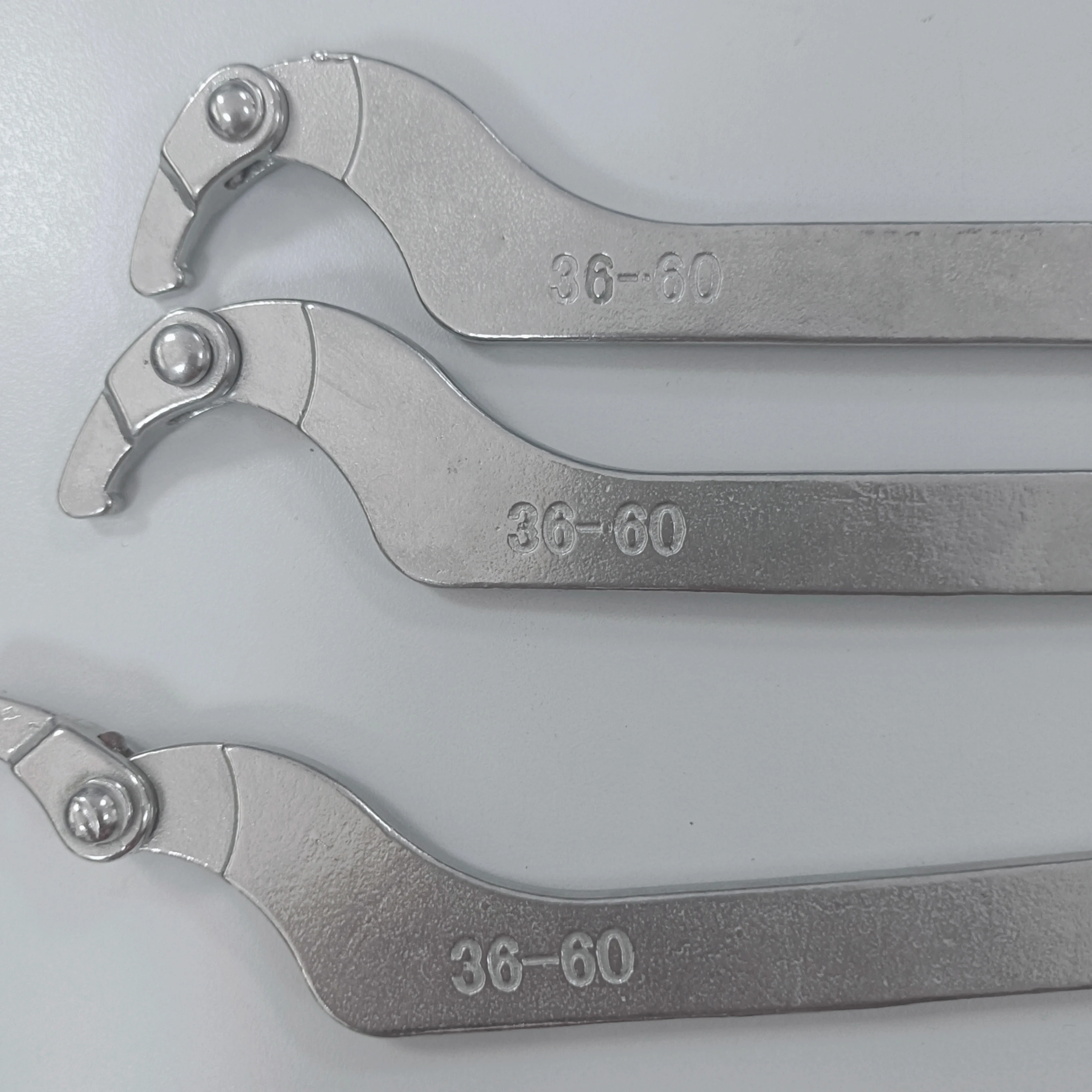 Multi Specification 19-51mm Adjustable C Hook Wrench Stainless Steel 304 Wrench Tool C Shaped Spanner Hand Tools
