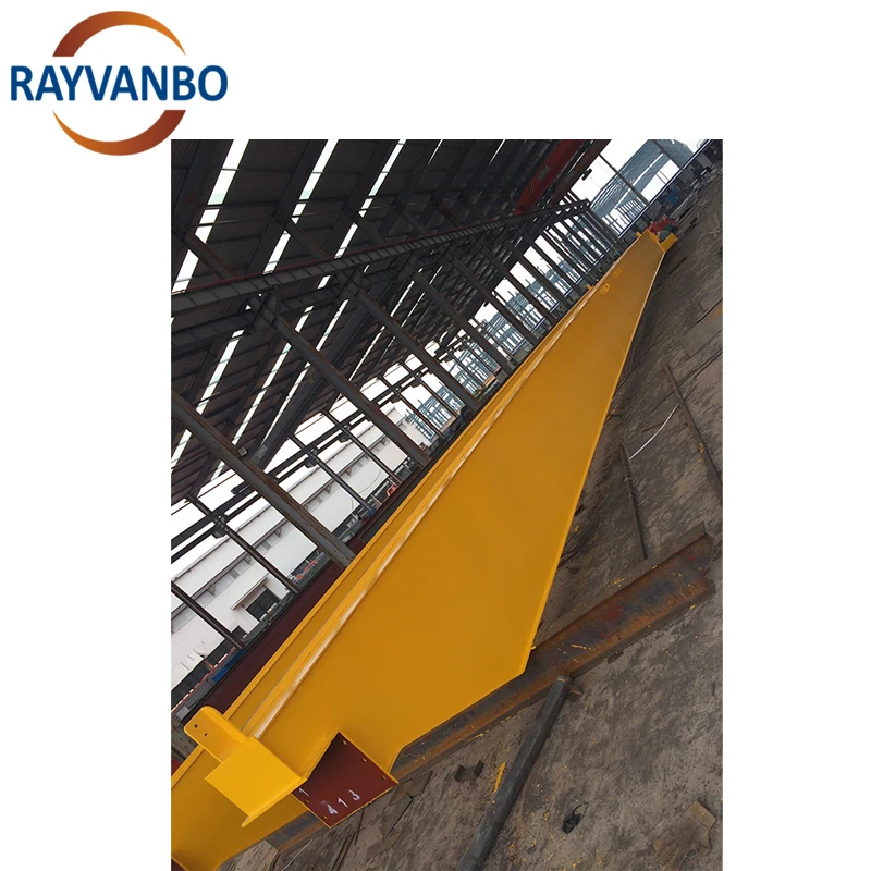 Rayvanbo Wholesale Price Workshop Double Girder Beam Eot Bridge Crane with Electric Hoist 5ton 10ton Ponte Rolante
