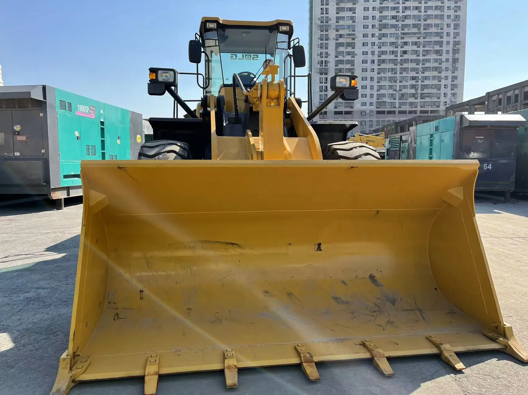 Good Performance Second-Hand SDLG LG956L Construction Small Mini Skid Steer Used Front Wheel Loader
