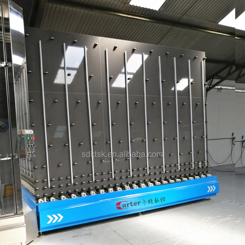 Vertical Automatic Flat Double Glass Washer And Dryer