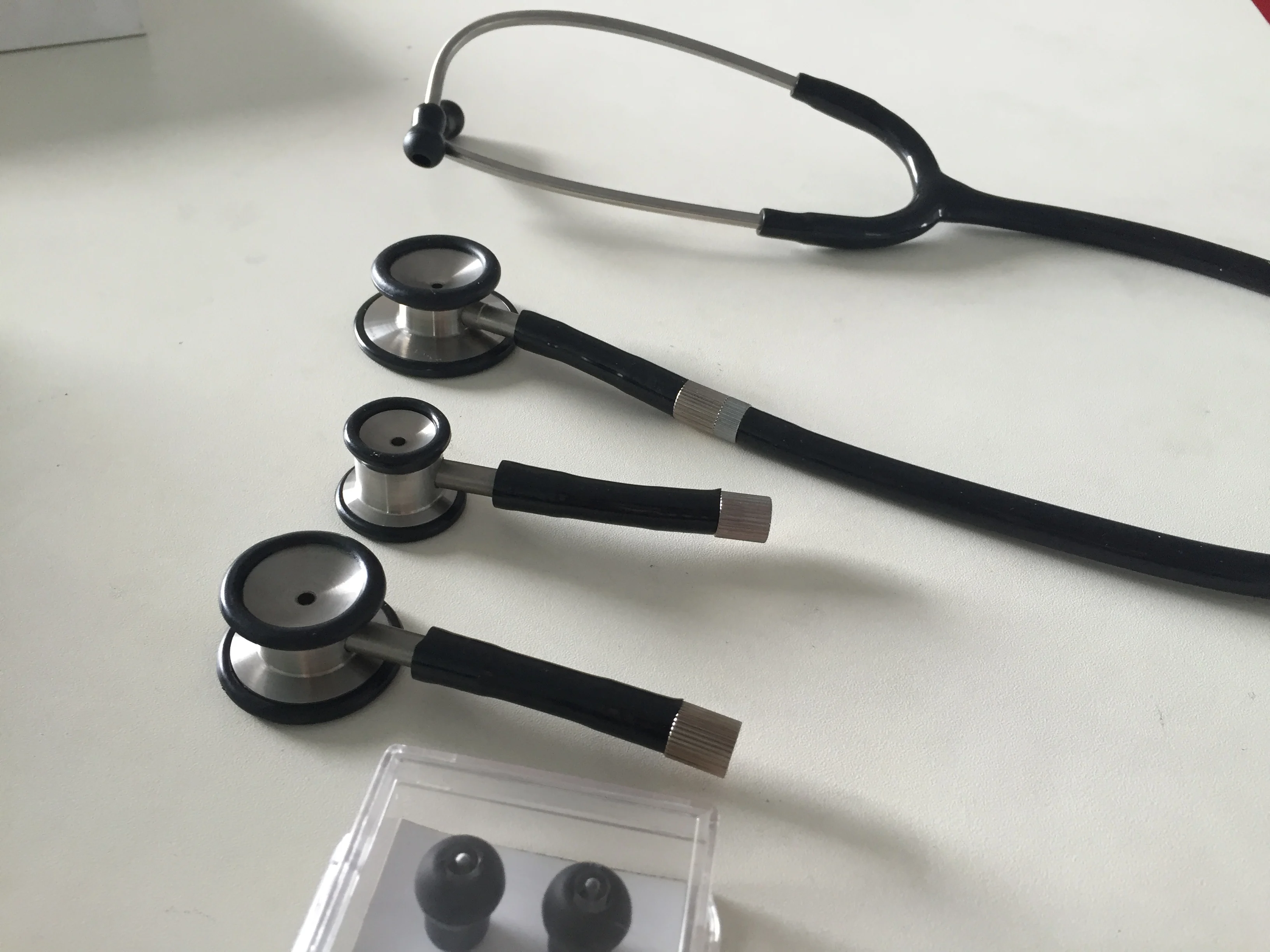 SW-ST19high качественный стетоскоп из нержавеющей стали с двойной головкой тремя головками и для младенцев