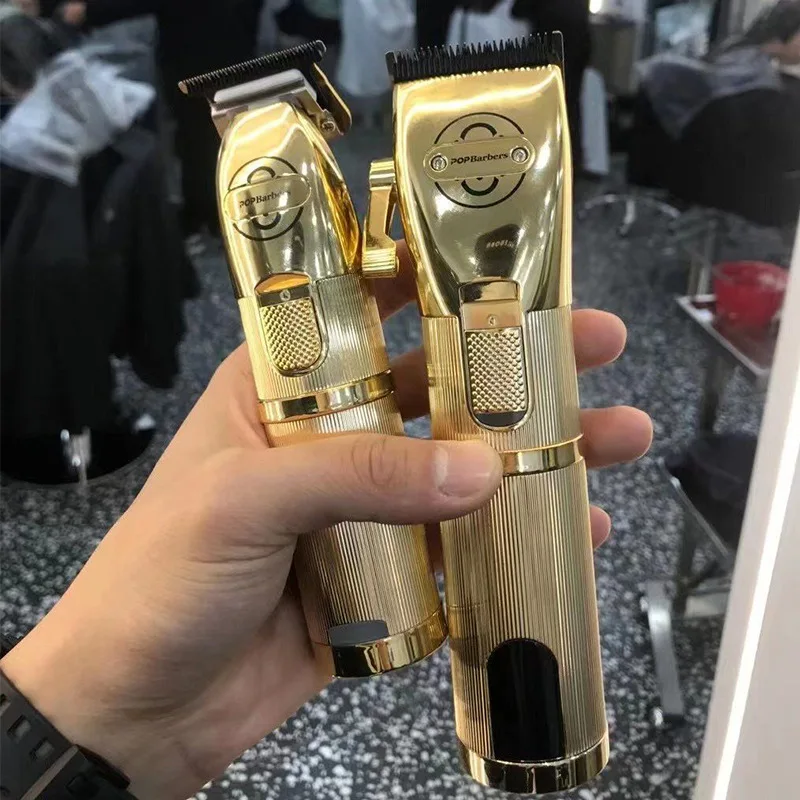 Машинка для стрижки волос POP Barbers P600 P700 шикарные профессиональные машинки набор парикмахерских