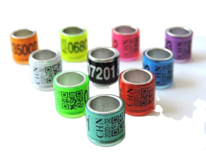 2020, принадлежности для голубей, 8 мм, аксессуары для голубей, кольцо для ног птиц