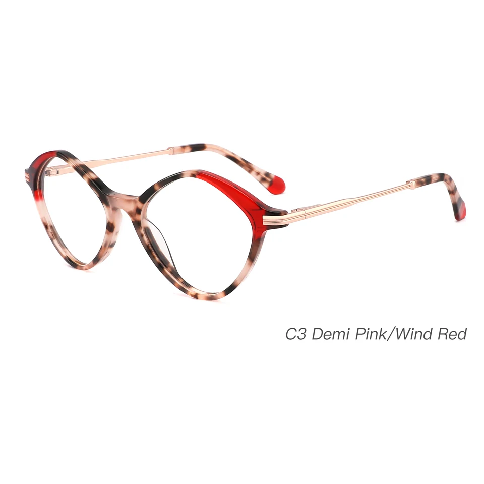 Wholesale Low Price OEM Ladies Acetate Glasses Optical Frames Eyewear For Women