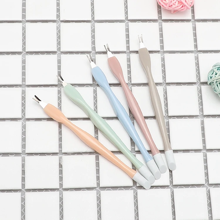 Professional Manicure Nail Art Pusher High Quality Dead Skin Fork Nail Art Tool