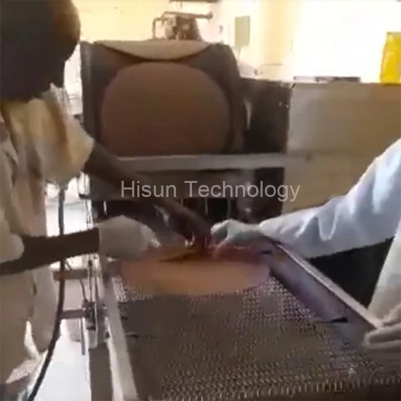Automatic Spring Roll Wrapper Ethiopian Enjera Making Machine crepe making machine pancake maker