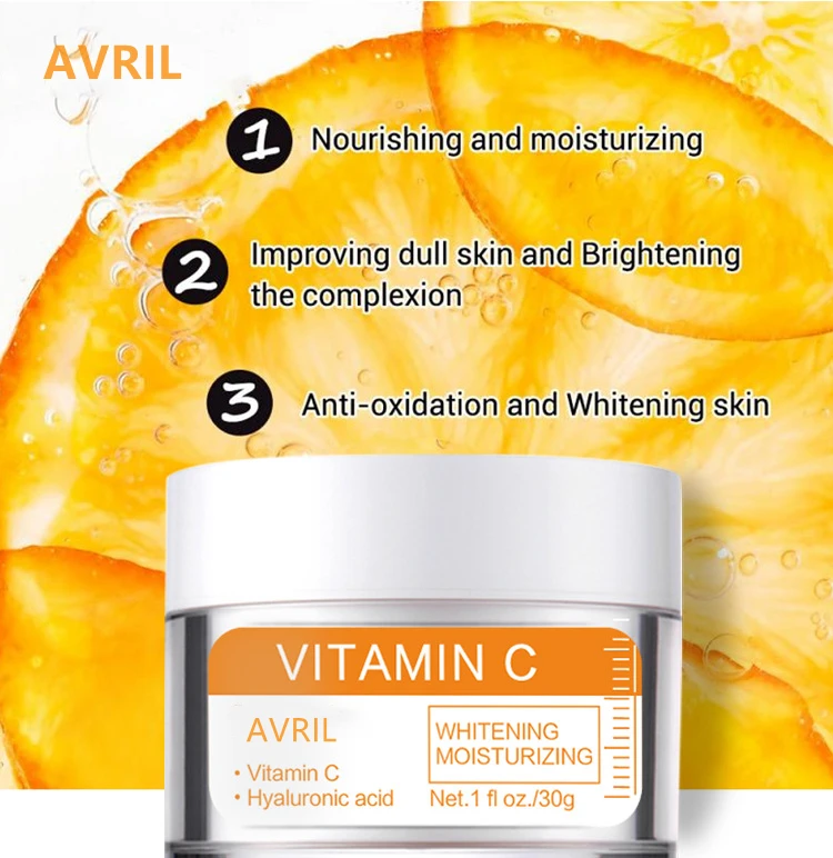 OEM vitamin c Organic  face new skin whitening Anti aging cream lotion