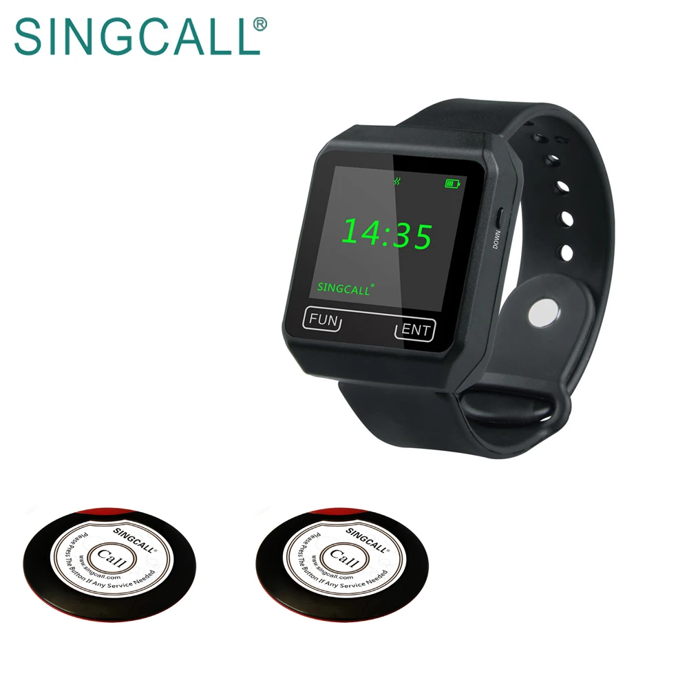  Вибрирующие часы SINGCALL для ресторана и