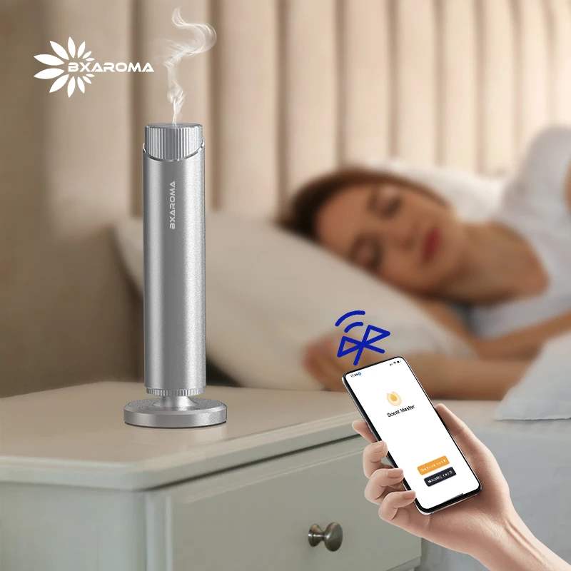 Aroma Diffuser Machine 2024 Unique Products Aluminum Perfume Aroma Diffuser Hotel Scent Air Machine Commercial