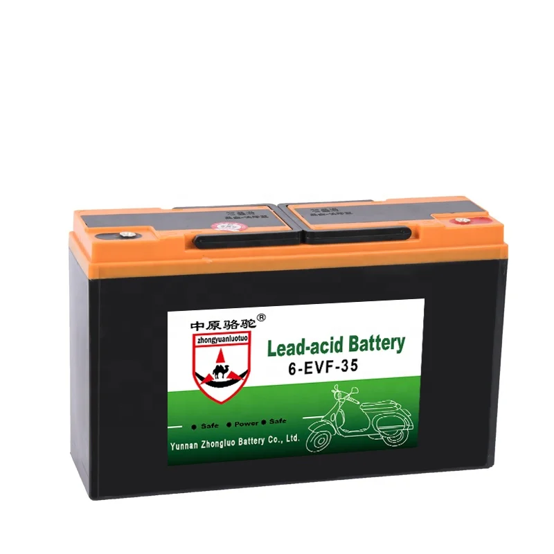 12v 35ah valve regulated lead acid batteries maintenance free batteries with high purity lead materials for security system