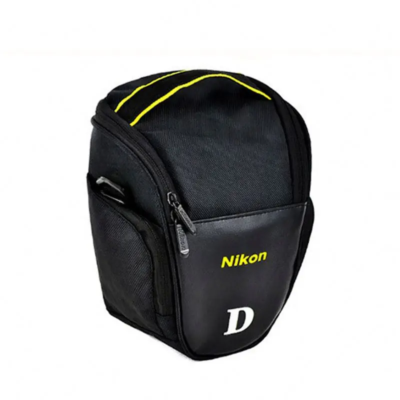 Внутренняя поролоновая прокладка для бесплатной регулировки нейлоновая прочная устойчивая к царапинам сумка для фотокамеры DSLR со съемным плечевым ремнем