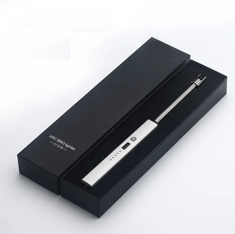 
Candle Lighter Rechargeable Electric Arc Lighter with 360 degree Safety Long Lighter 