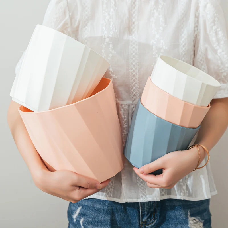 RUIPU (YD--L) Flower Pots For Plants Gardening Plastic Pots Nordic Simplicity Spiral Indoor Nursery Plant Pot Garden Planter