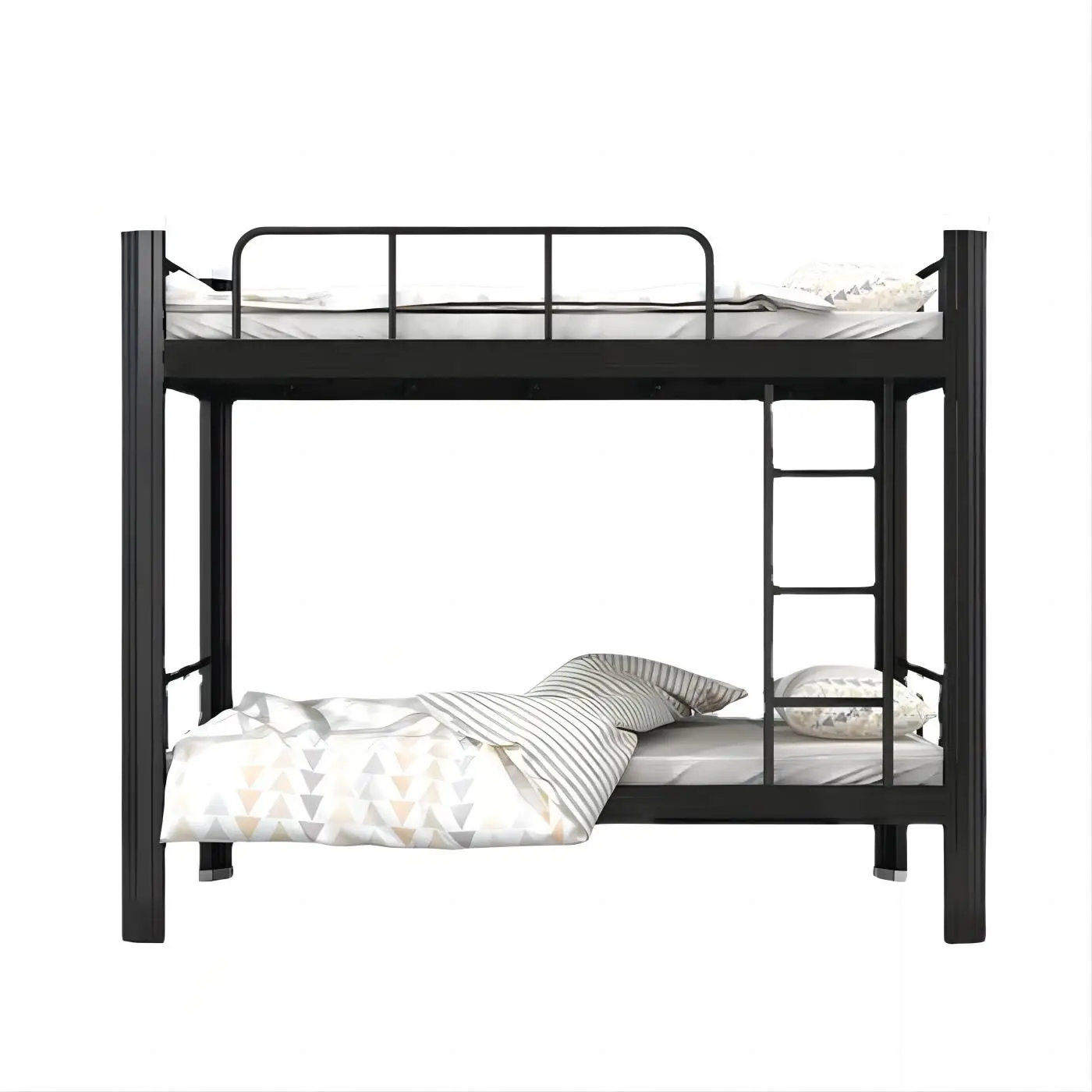 Cheap Price Modern Bedroom Furniture 1.2mm Iron Two Story Gaming Metal Bunk Bed