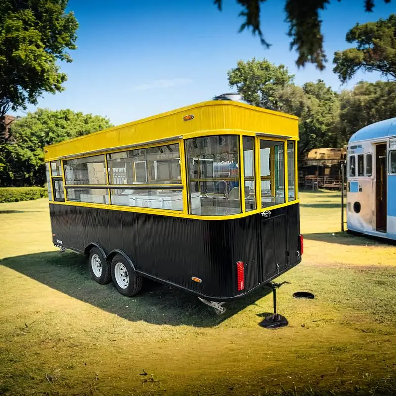 Available Fast Food Trailer /Food Truck, Street Food Cart Trailer in stock