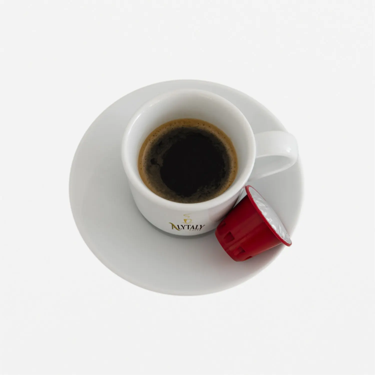 Box 50 Capsules Espresso Intense - Capsule Nespresso Compatible - Intense and Balanced Aroma - Italian Coffee