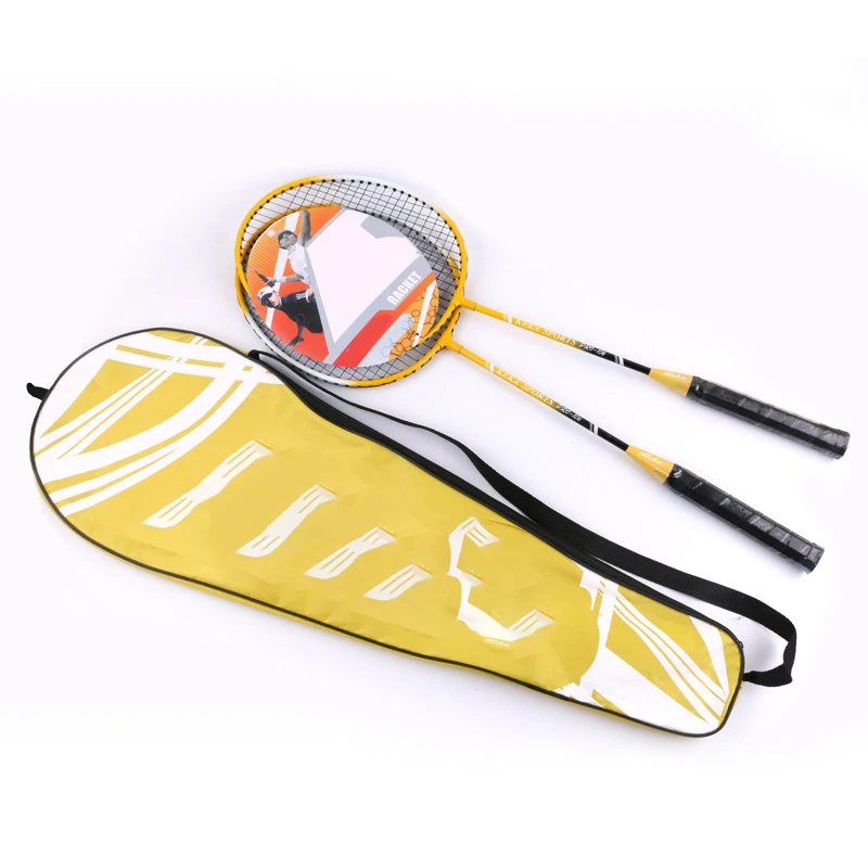 Wholesale Nylon Cable Carbon Fiber Training Lightweight String Hot Sell Badminton Racket Set