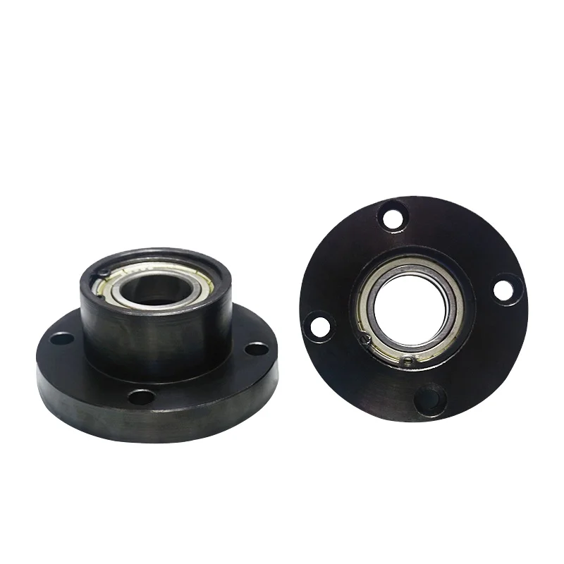 carbon steel l-type double housing with buckle optical axis rotary CAM follower support positioning seat in stock