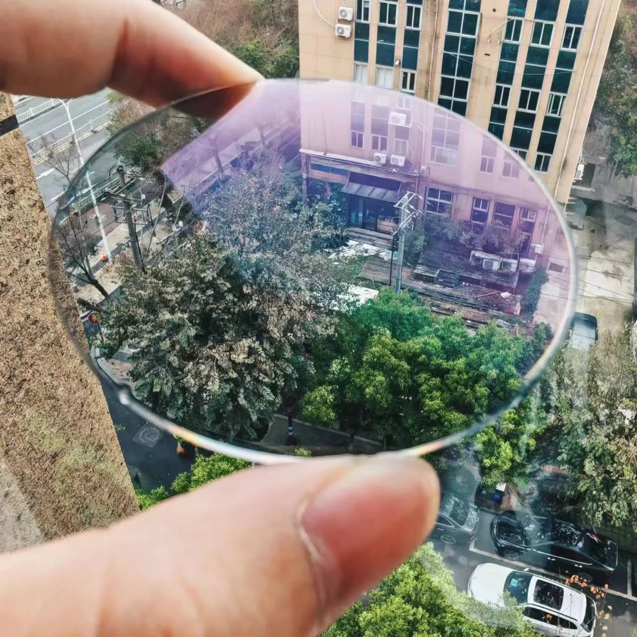 1.56 Anti-Blue Photogrey HMC Blue Cutting PhotoChromic Grey Green Coating Single Vision Optical Lenses